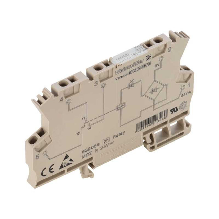 MCZ Relay 110VDC 1C/O 110VDC Clamp Connection