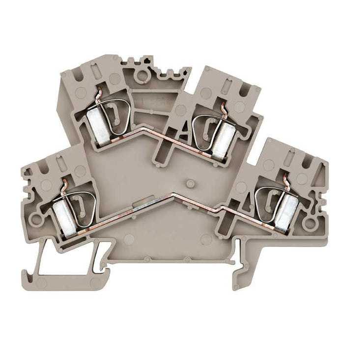 ZDK 4-2 Clamp Terminal 4mm 2 Tier