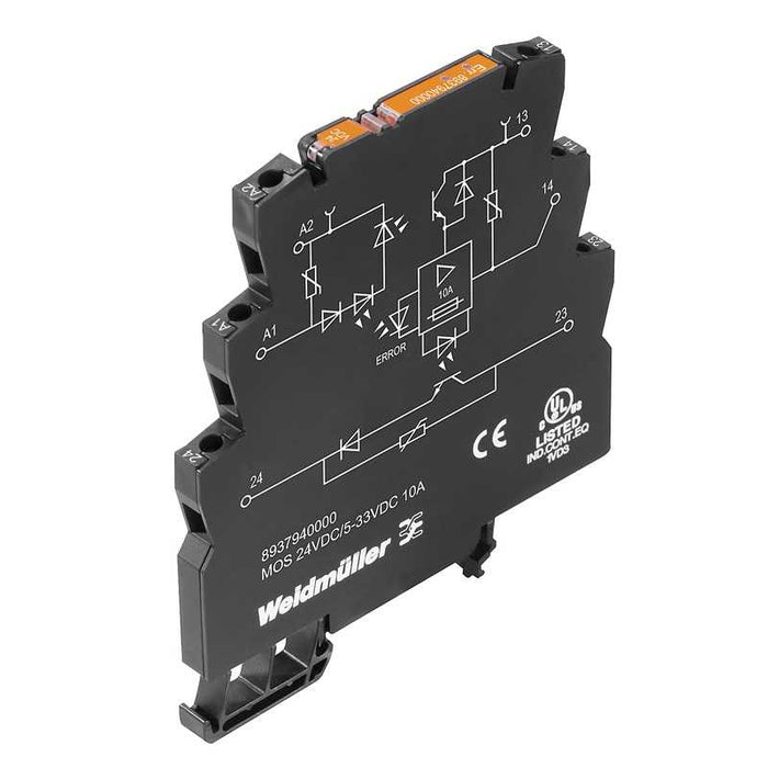 MICROPTO MOS SSR Relay Solenoid 24VDC /5-33VDC 10A