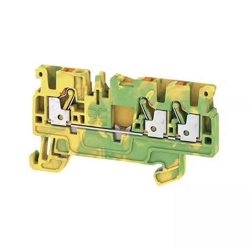 A3C 2.5 PE Pushin Terminal 2.5mm Green/Yellow