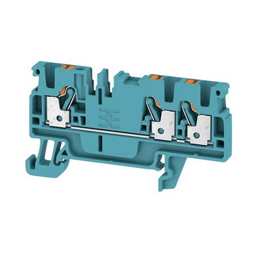 A3C 2.5 Pushin Terminal 2.5mm Blue