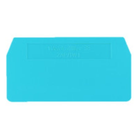 ZAP/TW1 Partition End Plate for ZDU2.5 Blue