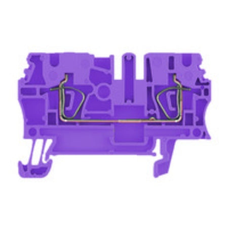ZDU 2.5mm Clamp Terminal 2.5mm Violet