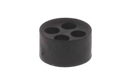 Insert 4P for M25 Gland Black - O/D 3-6mm