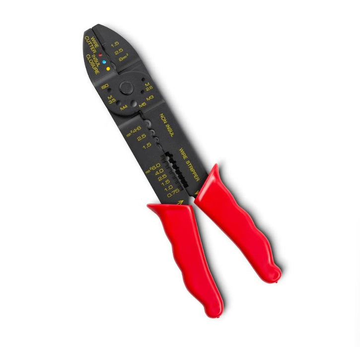 Crimp Tool Combo Stripper Cutter 0.75-6mm2 220mm(C)