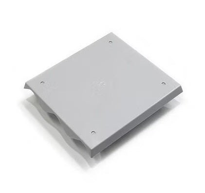 Mounting Block XXL Corrugated Grey