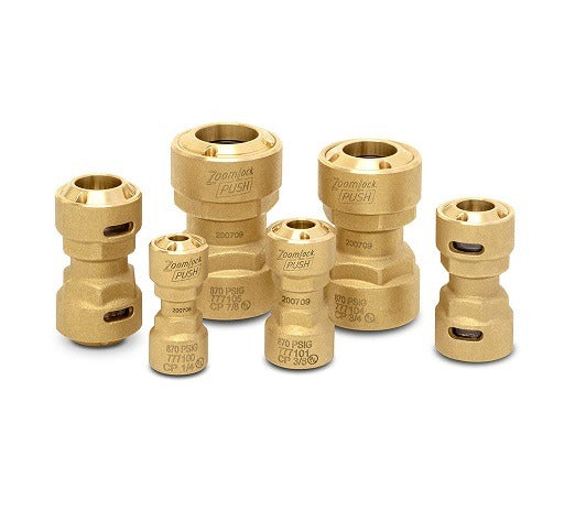 Zoomlock Push Coupling 1/2in