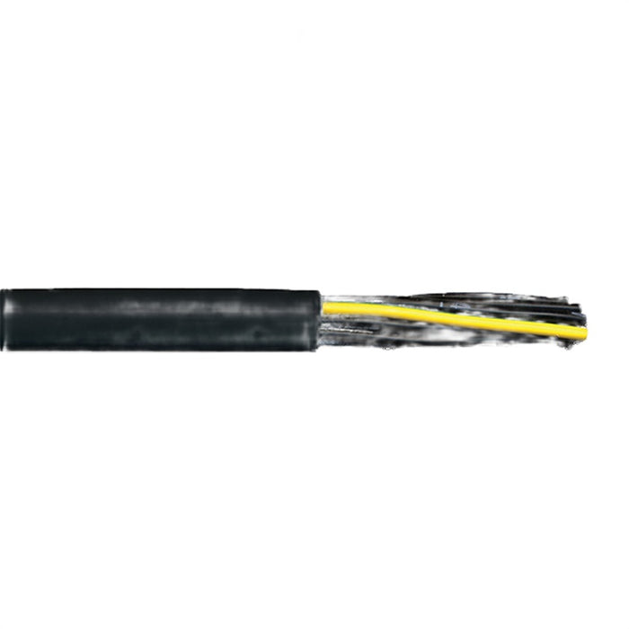 Cable .75mm 3c SPVC Control Flex Black Numbered