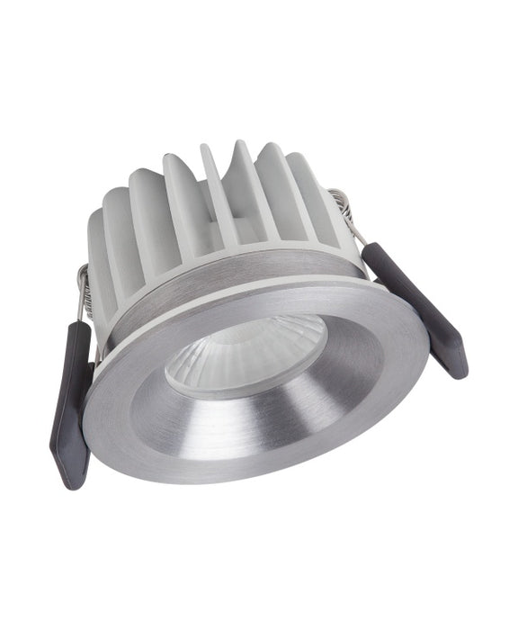 Downlight Spot Fp Fix 8W 3000K Silver Dim IP65