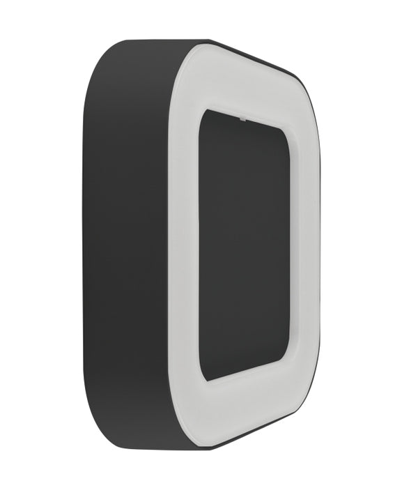 Surface Light Square 13W 3000K Grey IP54