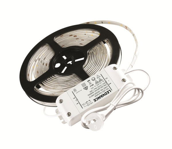 LED Flex Strip Kit 20W 865 with Flex Plug & Transformer 5m