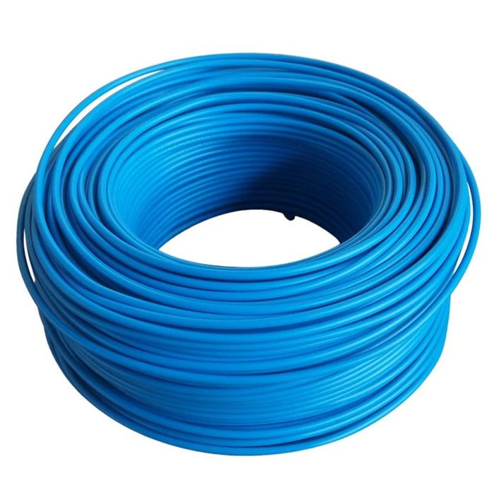 Conduit Wire 4mm Blue Sheath  (100m Drum)