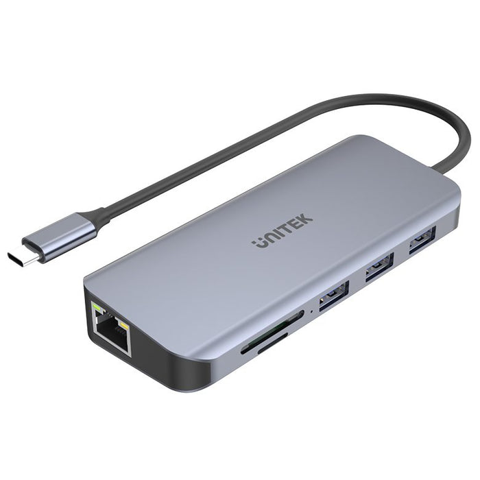 UNITEK Multi Port Hub 9-in-1 USB 3.1 with USB-C Connector