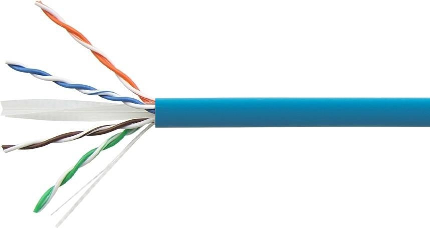 Cable Cat6 U/UTP 64991030-03AB 23AWG OD6.4mm Cm Blue 305m