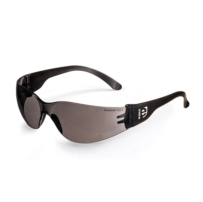 Magnum Safety Glasses Wraparound UV Anti-Fog Smoke