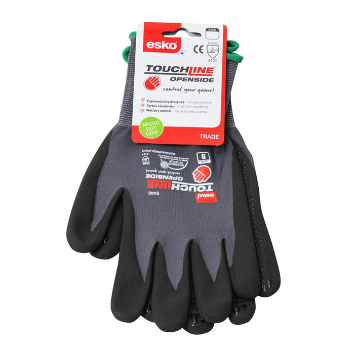 Openside Glove Touchline XLarge Size 10 Microdot