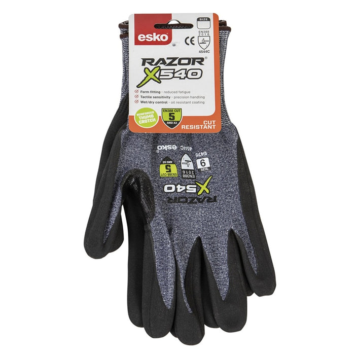 Razor Glove X540 Cut 5 Large Size 9