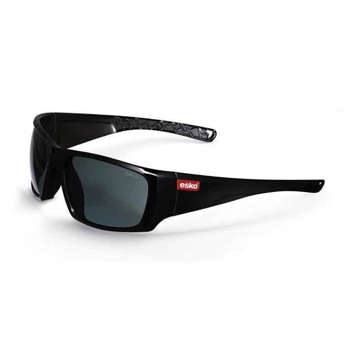 Cuba Destination Safety Glasses Black Smoke Lens