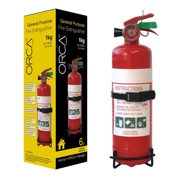 Fire Extingusher ABE Dry Powder 1kg