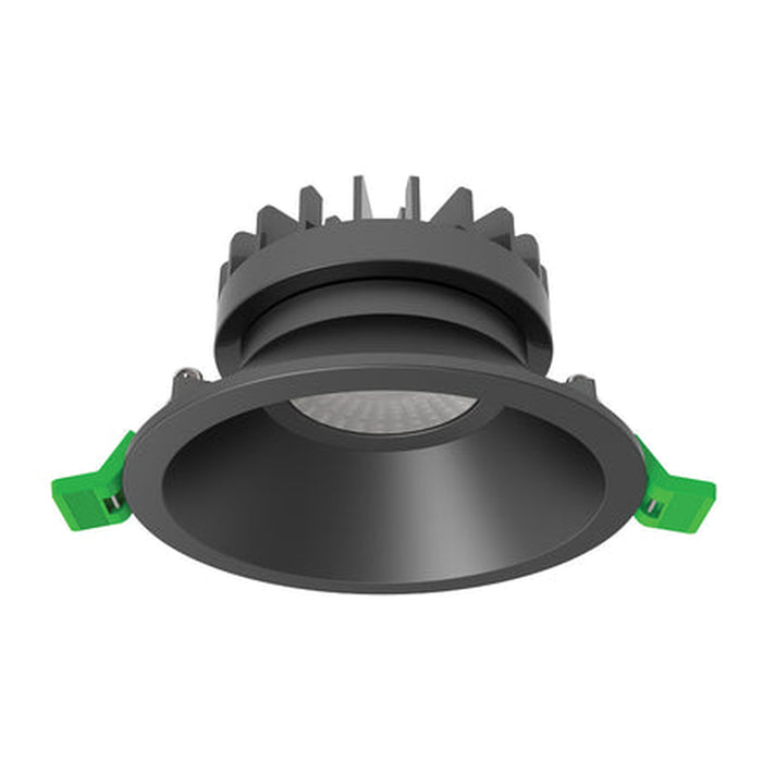 Allure 2000 Downlight 8w 90mm 60D CCT Low Glare Black