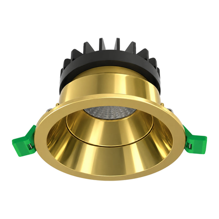 Allure 2300 Downlight Tilt 8w 90mm 60D CCT Gold