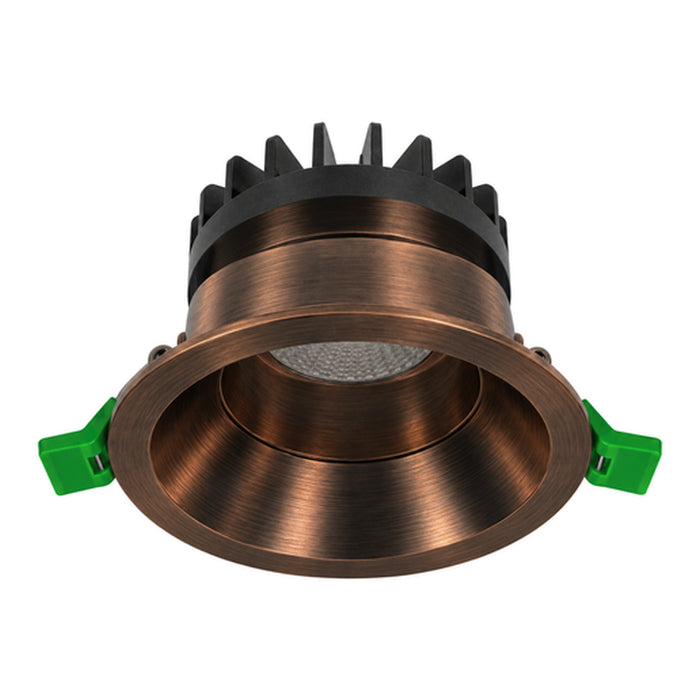 Allure 2300 Downlight Tilt 8w 90mm 60D CCT Br Copper