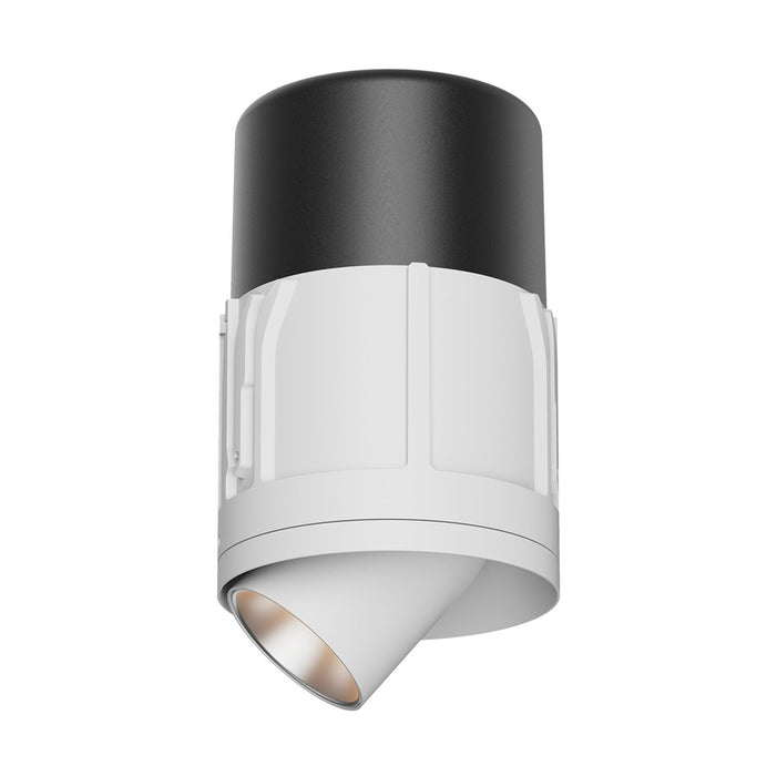 Cevon T8 Adj Scopic 11W 2700K 300mA 36Deg White Silver