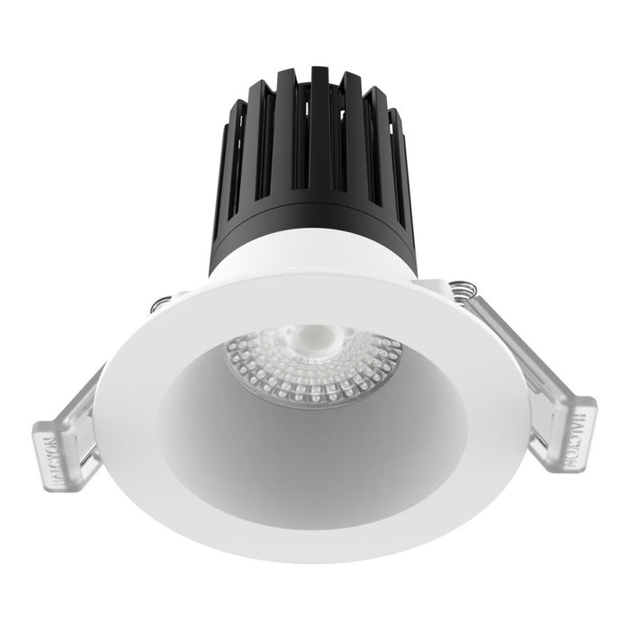 Downlight Kit Round 9.5w 2700k IC-F/IC-4 Dim White V2