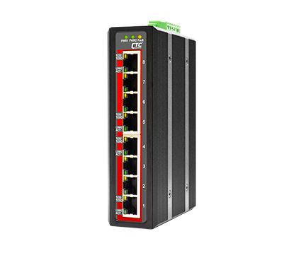 Union Ethernet Sw 8P Gb 8x UTP -40-75Deg