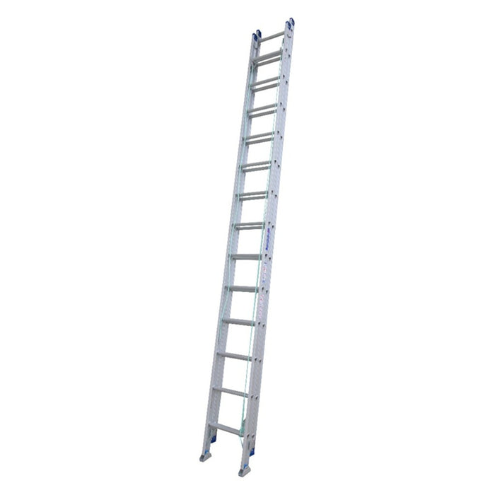 Pro Ext Ladder 4.4m-7.8m 150kg Swivel Feet