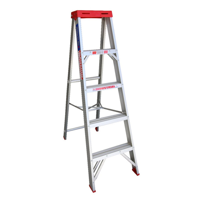 Tradesman Step Ladder Sgl Sided Aluminium 1.5m 135kg