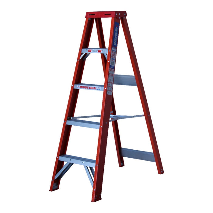 Tradesman Step Ladder F/Glass Sgl Sided 1.5m 135kg