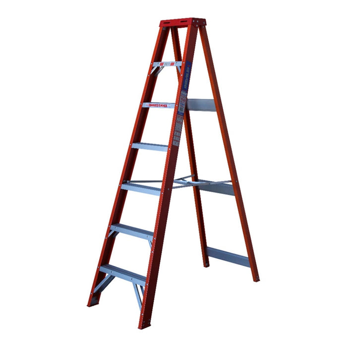 Tradesman Step Ladder F/Glass Sgl Sided 2.1m 120kg