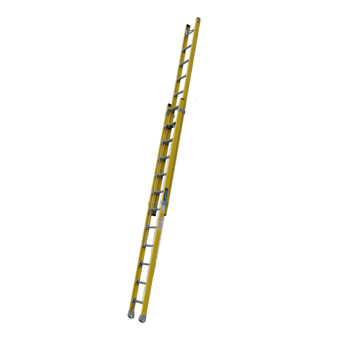 Pro-Series Extension Ladder Fibreglass 6.4m 150kg