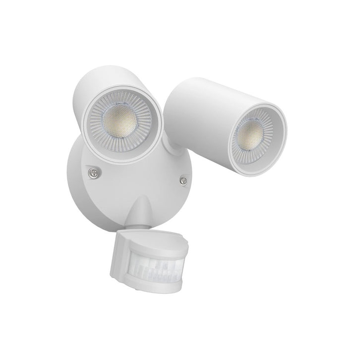Chase2 Twinspot PIR 30W LED Wall Light CCT 3/4/5.7K White
