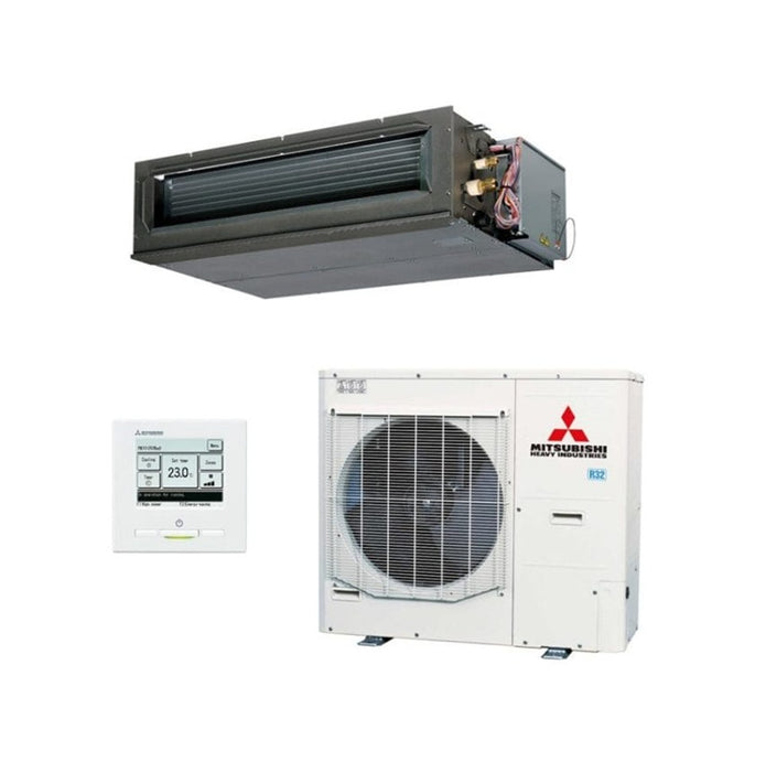 FDU Heat Pump Ducted 1Ph 10kW Cool 10kW Heat & Control