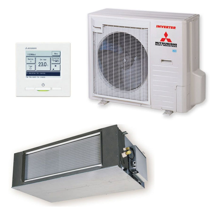 FDUA Heat Pump Ducted 3Ph 10kW Cool 11.2kW Heat & Control