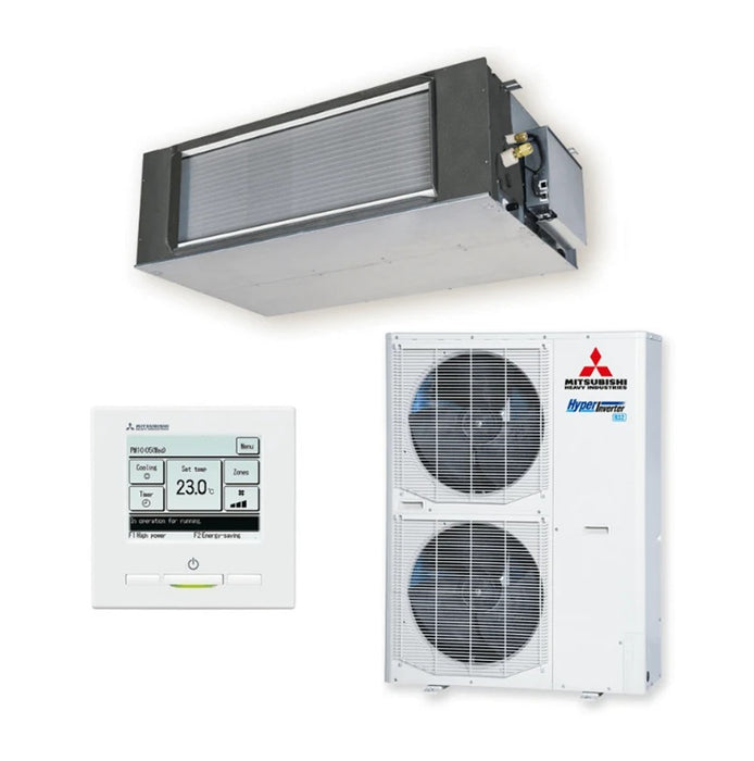 FDUA Heat Pump Ducted 3Ph 14kW Cool 16kW Heat & Control