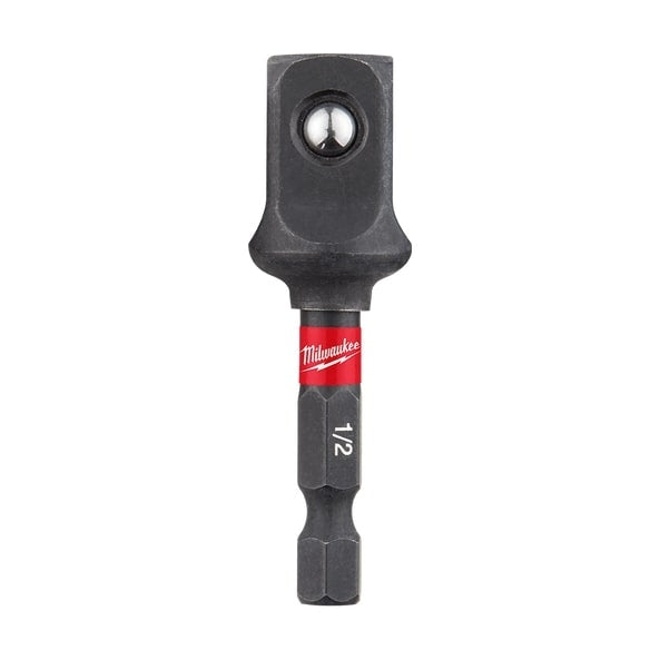 Shockwave Adaptor 1/4in Hex Shank 1/2in Socket