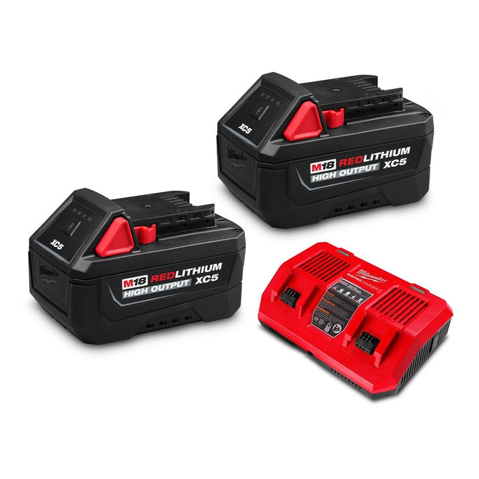 M18 Redlithium High Output 5.0Ah Dual Bay Starter Pack