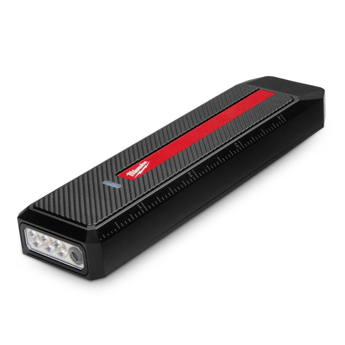 Flat Flashlight 1300 lumen w/Green Laser Rechargeable