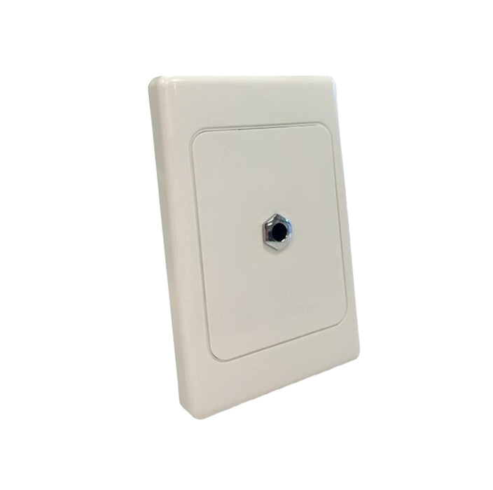 Socket 6.35mm on Blank Plate