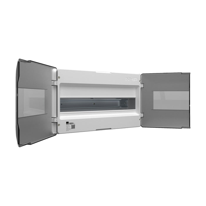 MOD6+ Lightning Switchboard 08-Way Surface White Door