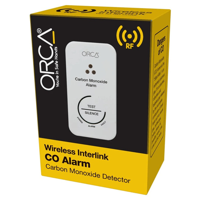 Orca Carbon Monoxide Alarm 10yr Wireless