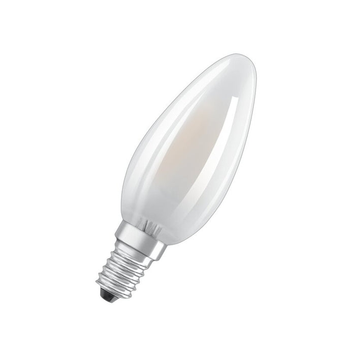 Lamp LED Value Candle Fil 4W 840 E14 SES Frosted