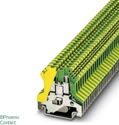 USLKG 2.5N Terminal Earth 2.5mm Green-Yellow