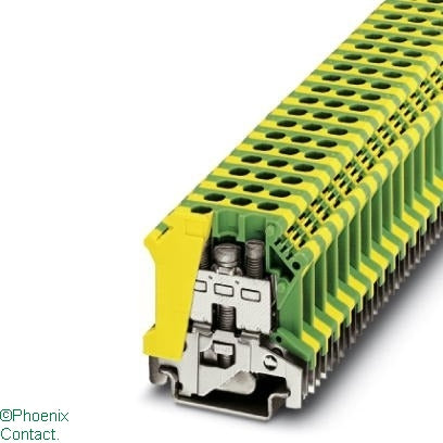 USLKG 10 Terminal Earth 10mm Green-Yellow