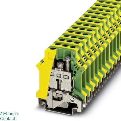 USLKG 16 Terminal Earth 16mm Green-Yellow
