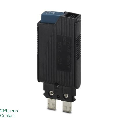 TCP 2A MCB Plug In Thermal 250VAC 65VDC