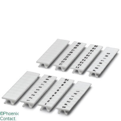 ZB4 LGS 1-10 Zack Marker Horizontal Print Strip 10